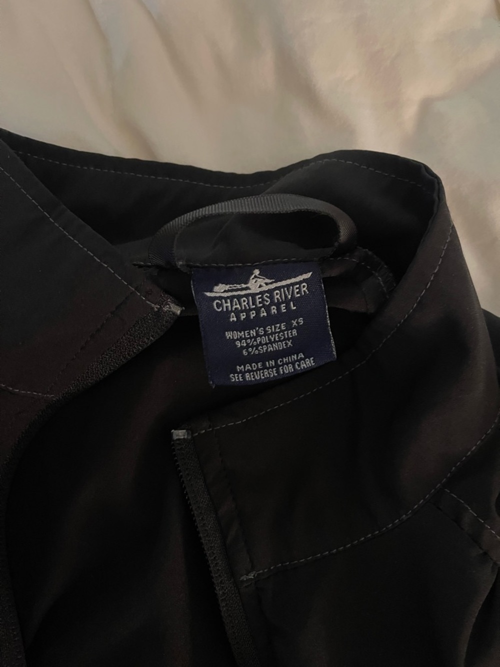 Charles River Apparel Black Women's Softshell Vest - Picture 9 of 9